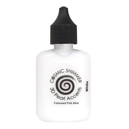 Cosmic Shimmer Pearl 3D Accents White 30ml