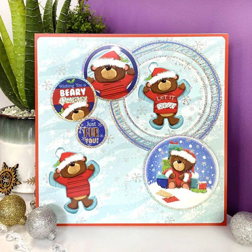 Hunkydory - Frosted, Fun & Furry Luxury Topper Set