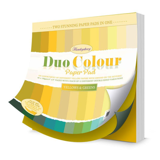 Duo Colour Paper Pad - Yellows & Greens