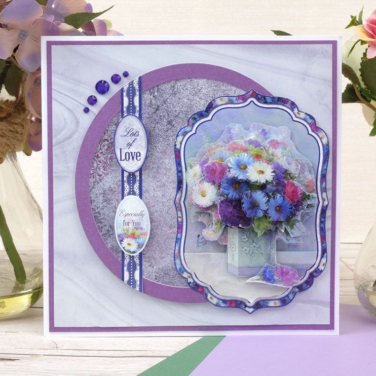 Beautiful Blooms Decoupage Book