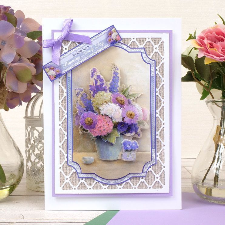 Beautiful Blooms Decoupage Book