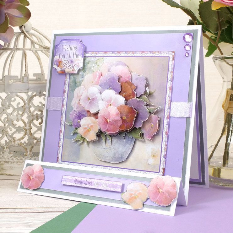 Beautiful Blooms Decoupage Book