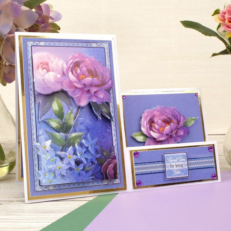 Beautiful Blooms Decoupage Book