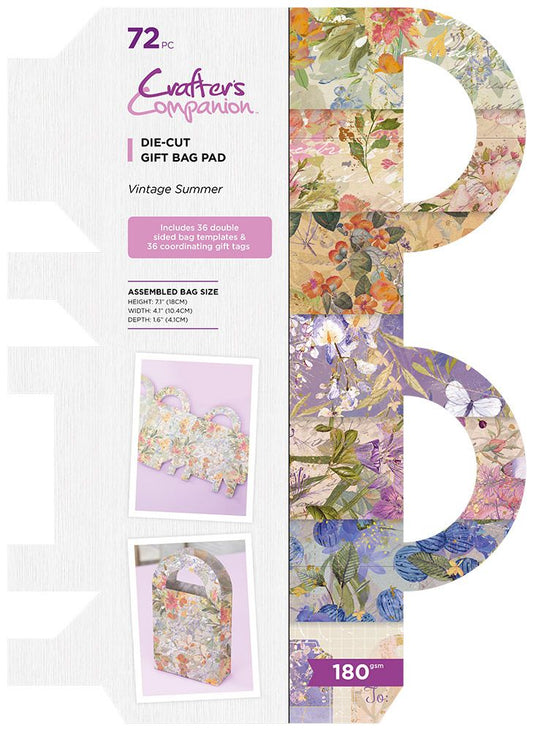 Crafter’s Companion -  Vintage Summer Paper Pad - 12" x 8" pad
