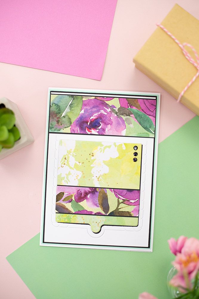 Gemini Door Reveal Stamp and Die - Square