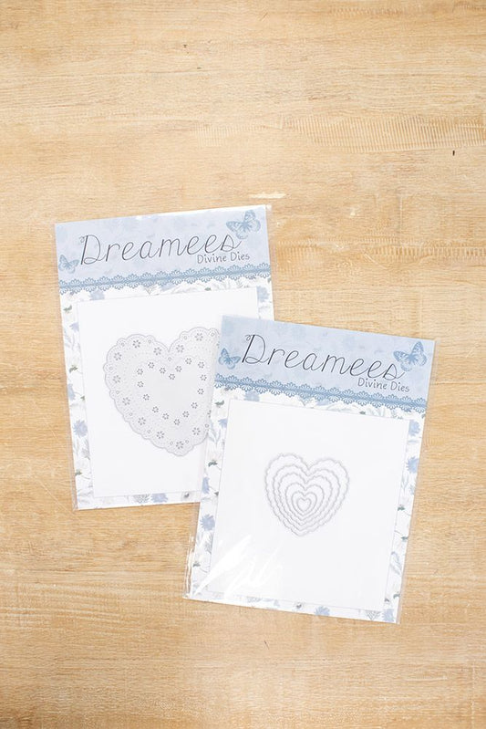 Dreamees - Nesting Hearts and Doily Die Collection