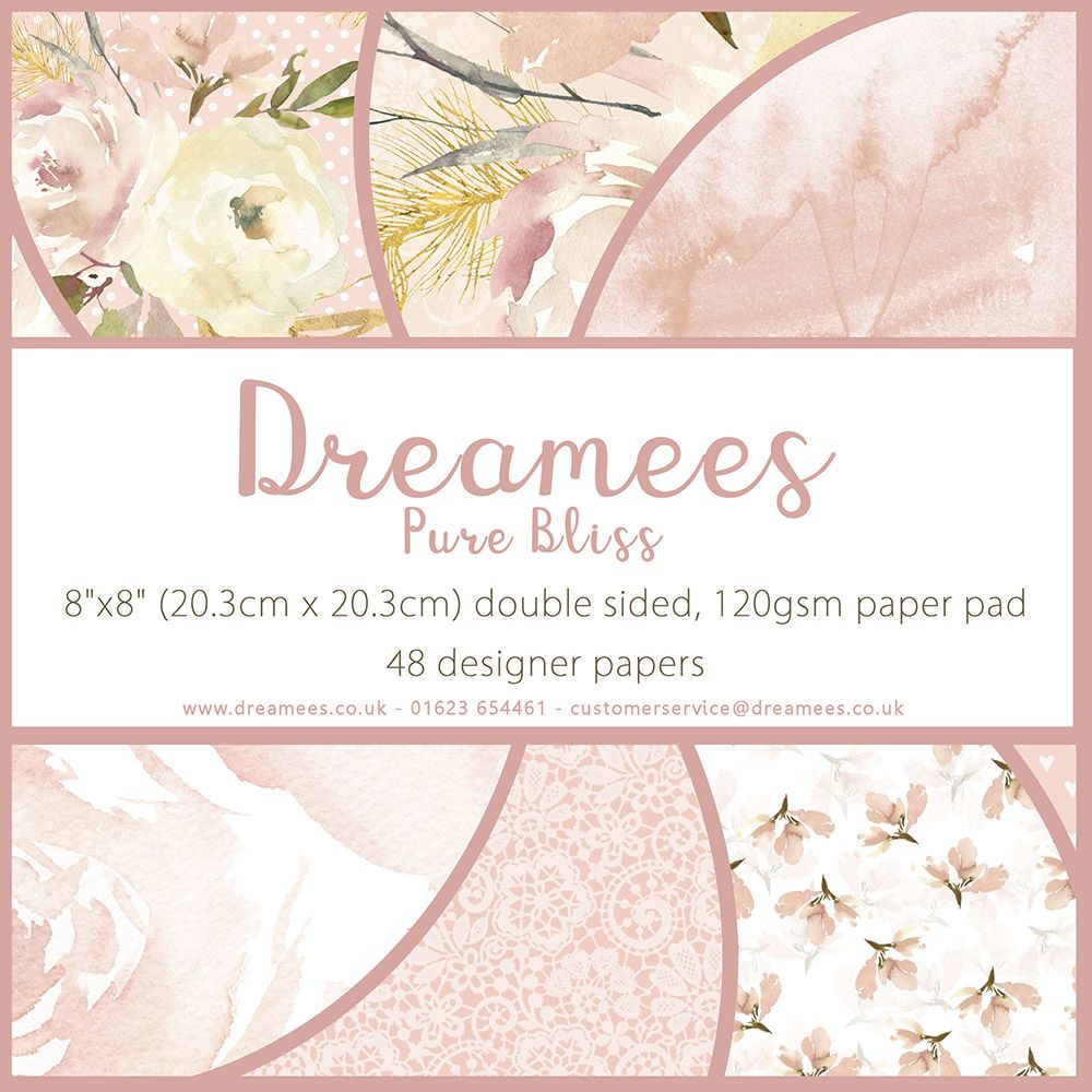 Dreamees Pure Bliss 8x8 Paper Pad