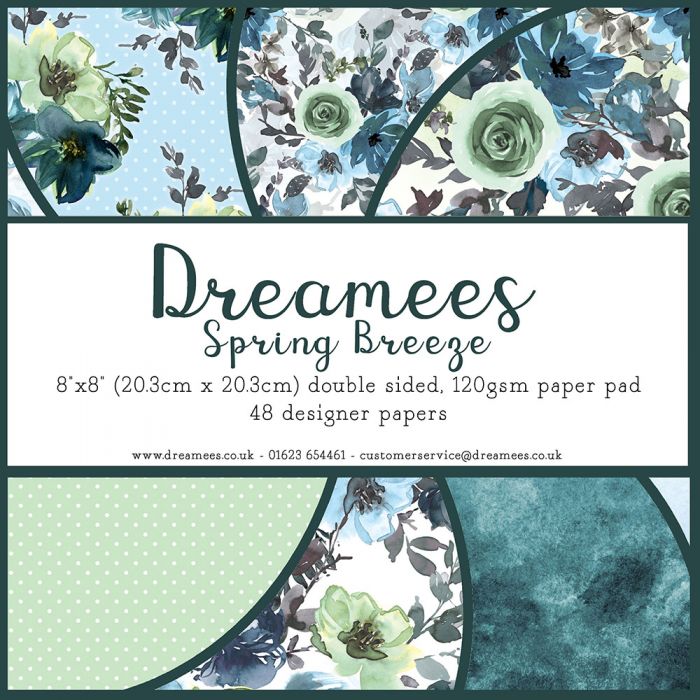 Dreamees Spring Breeze 8x8 Paper Pad