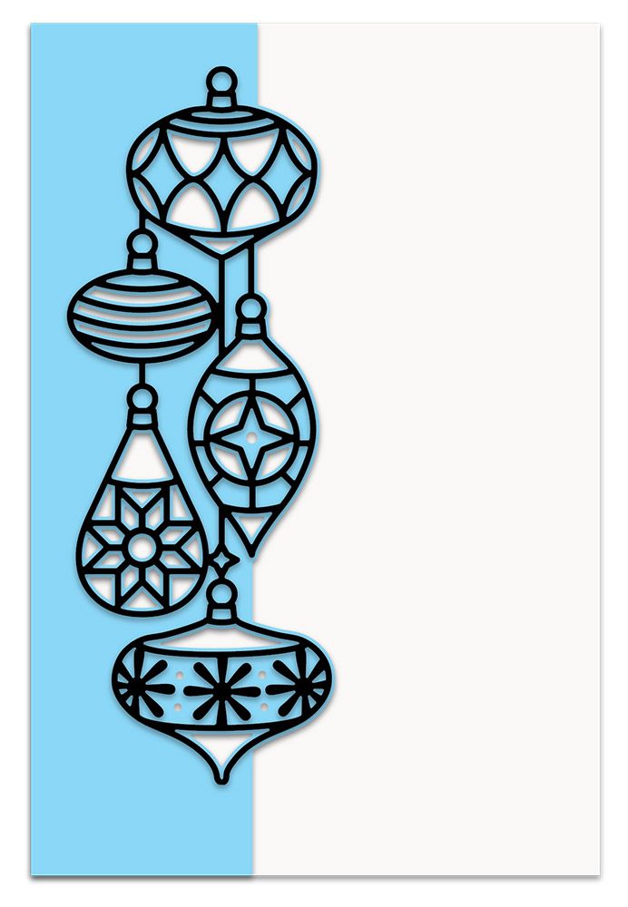 Gemini Christmas Double-Sided Layerable Edgeable Die - Delightful Decorations