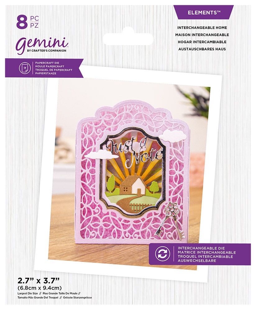 Gemini Elements Die - Interchangeable Home