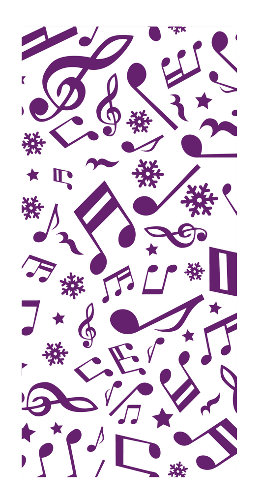 Gemini Embossing Folder - Festive Note