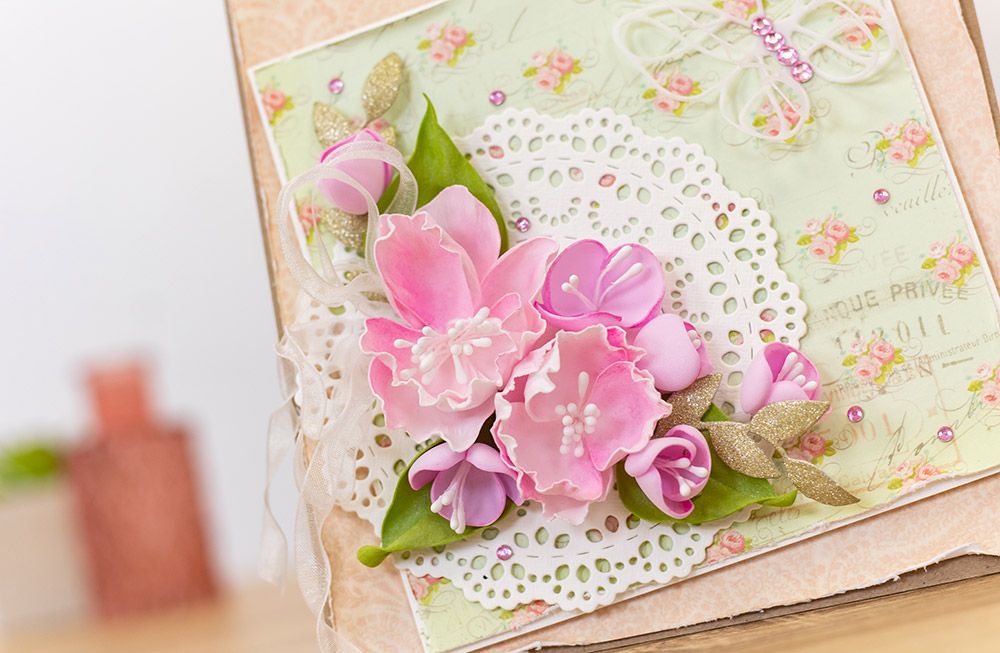 Crafters Companion Flower Forming Foam - Foliage Greens (7PC)
