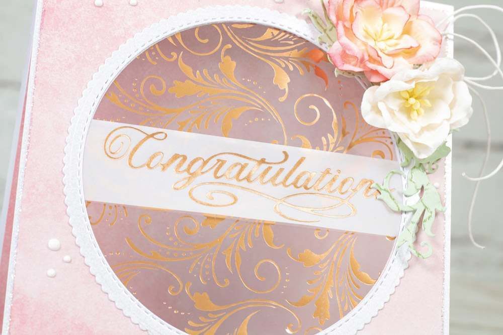 Gemini - Foil Stamp Word Die - Congratulations