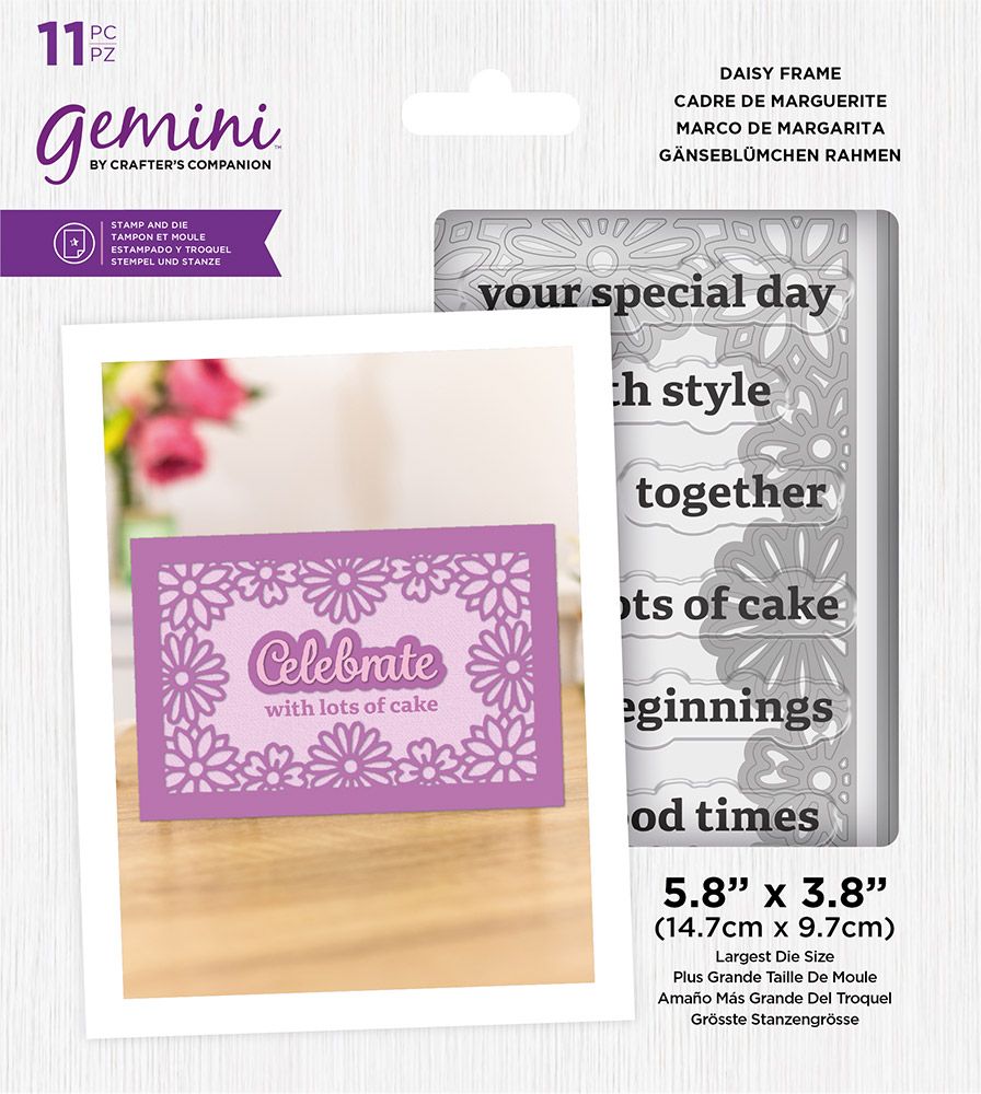 Gemini - Stamp & Die - Daisy Frame