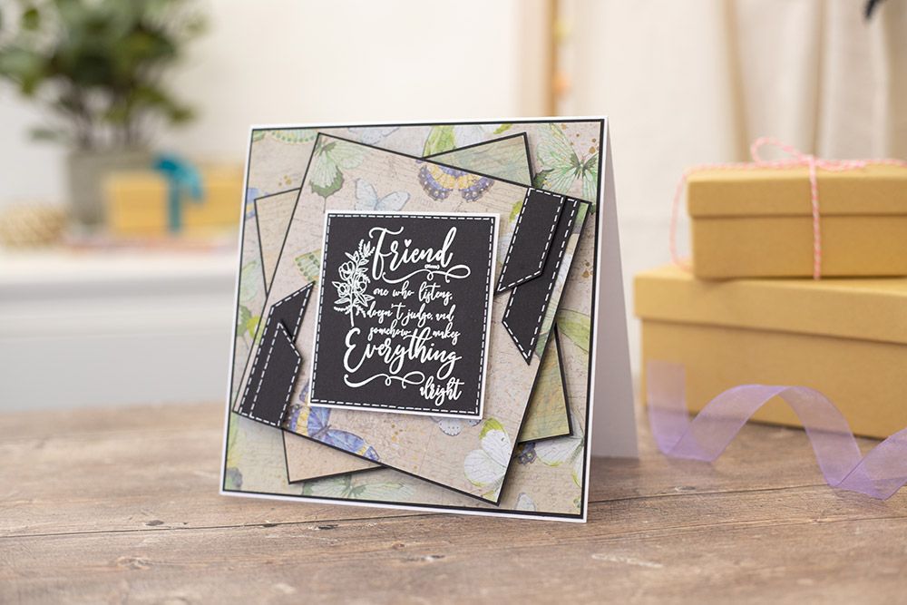 Crafters Companion Friends For Life Clear Acrylic Stamp - A friend like you