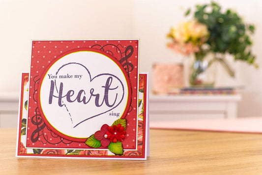 Sharon Callis - A6 Photopolymer Stamp - From the Heart