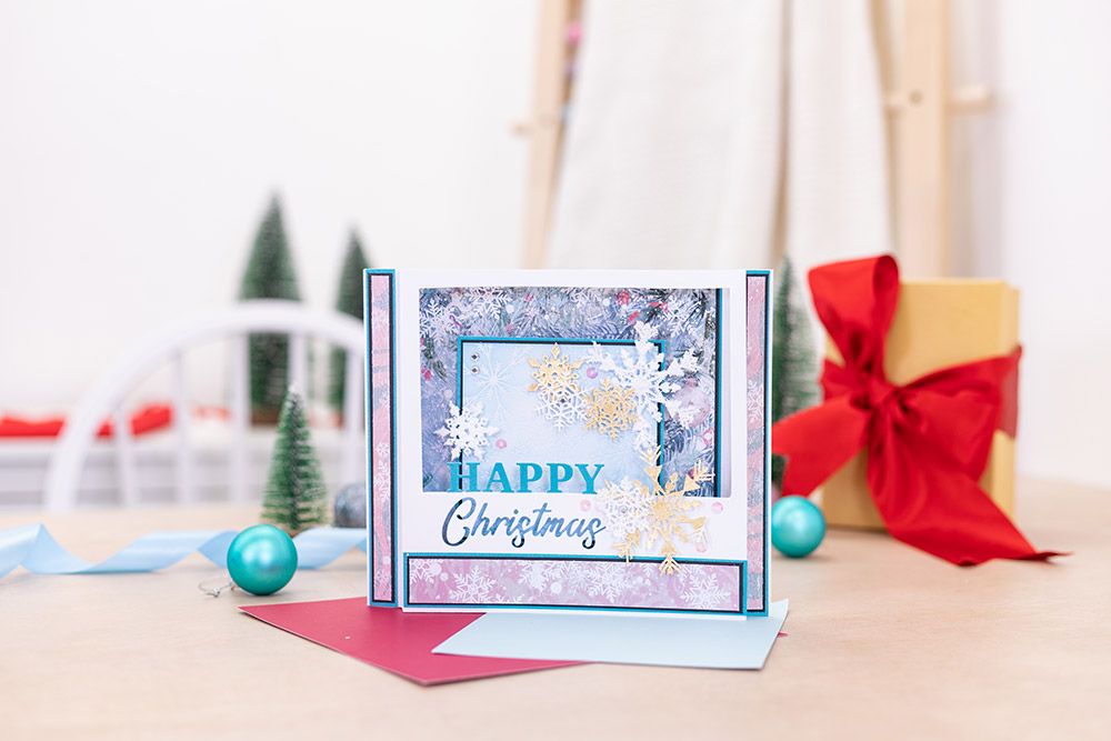 Sara Signature - Frosty and Bright - Luxury Foiled Card Pad