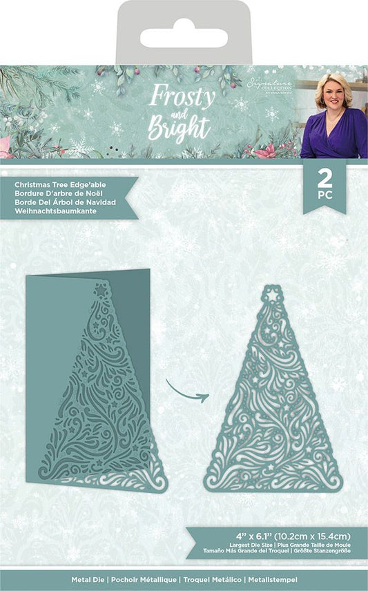 Sara Signature - Frosty and Bright - Christmas Tree Edgeable Die Set