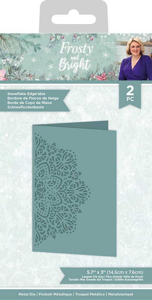 Sara Signature - Frosty and Bright - Snowflake Edgeable Die Set