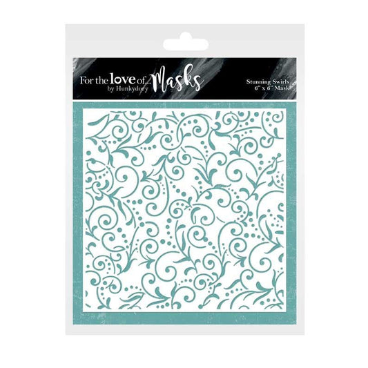 For the Love of Masks - Stunning Swirls