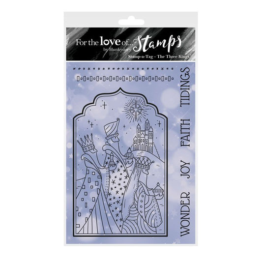 For the Love of Stamps - The Three Kings A6 Stamp Set