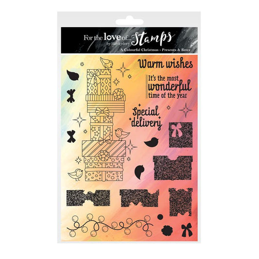 For the Love of Stamps - Presents & Bows A5 Stamp Set