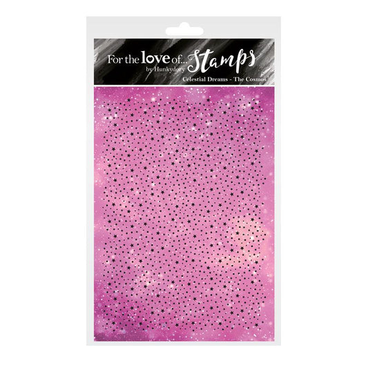 Hunkydory For the Love of Stamps - The Cosmos A6 Stamp Set