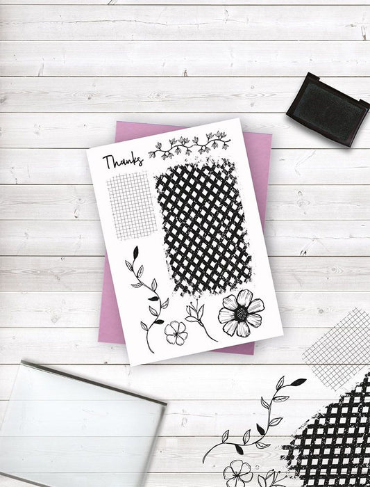 Crafters Companion Photopolymer stamp - Garden Trellis