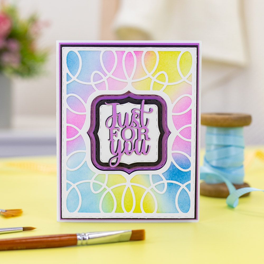 Gemini Simple Create a card Die - Dainty Doodles