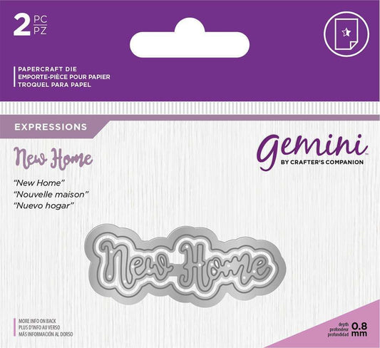 Gemini Expressions Metal Die - New Home