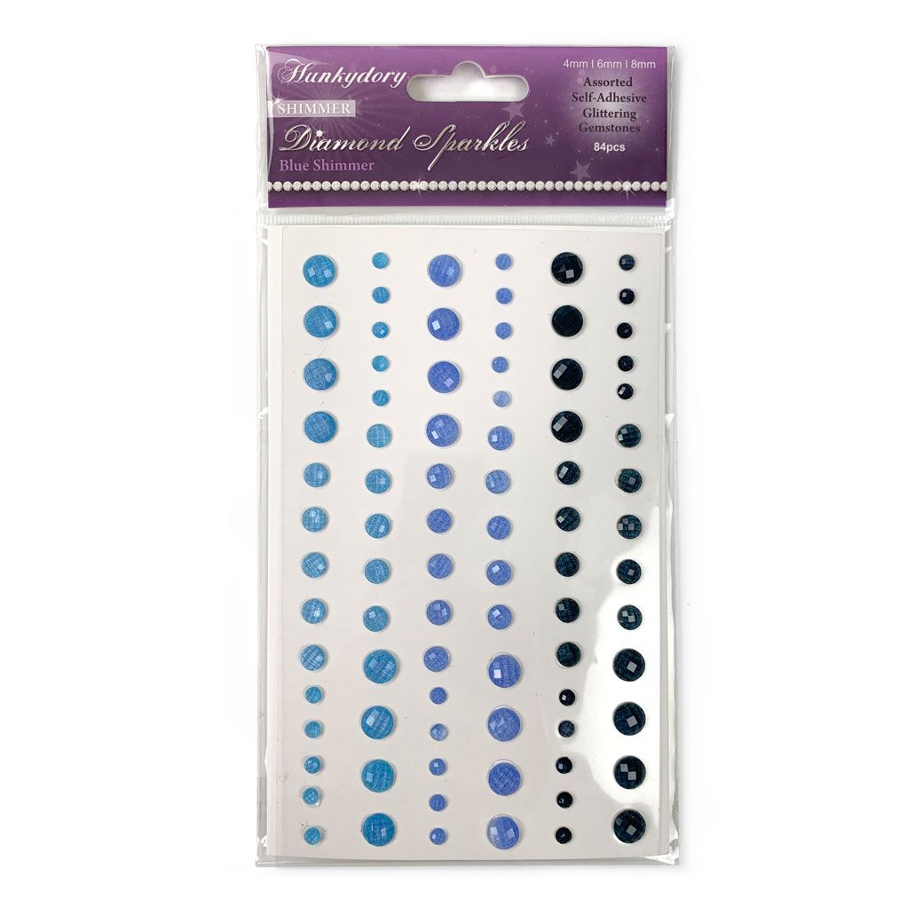 Diamond Sparkles Gemstones - Blue Shimmer