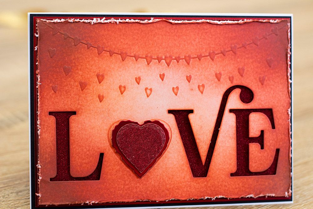 Gemini Cut and Emboss Folder - Classic Love