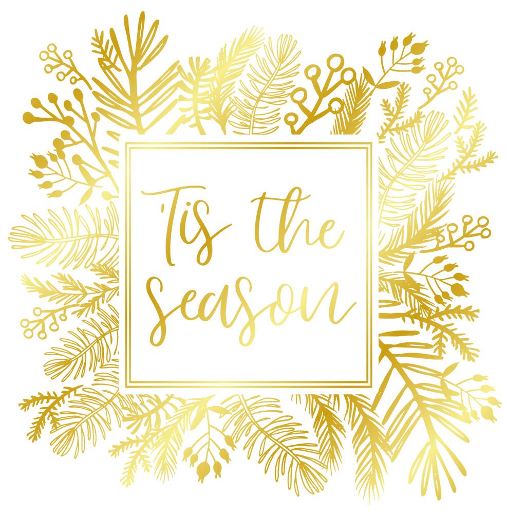 Gemini Create-a-Card Foil Stamp Die - Tis the Season