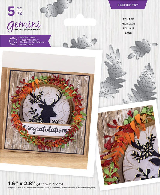 Gemini Elements Metal Die - Foliage