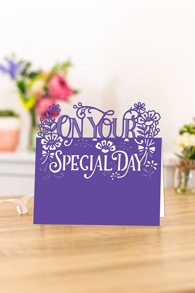 Gemini - Metal Die - Edgeables - On Your Special Day