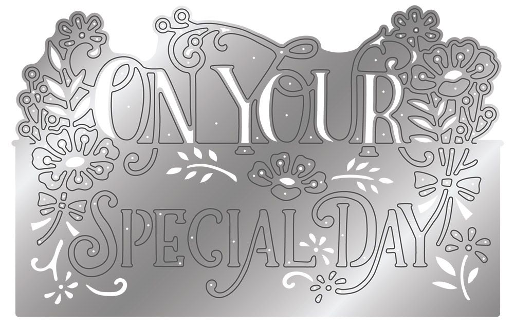 Gemini - Metal Die - Edgeables - On Your Special Day