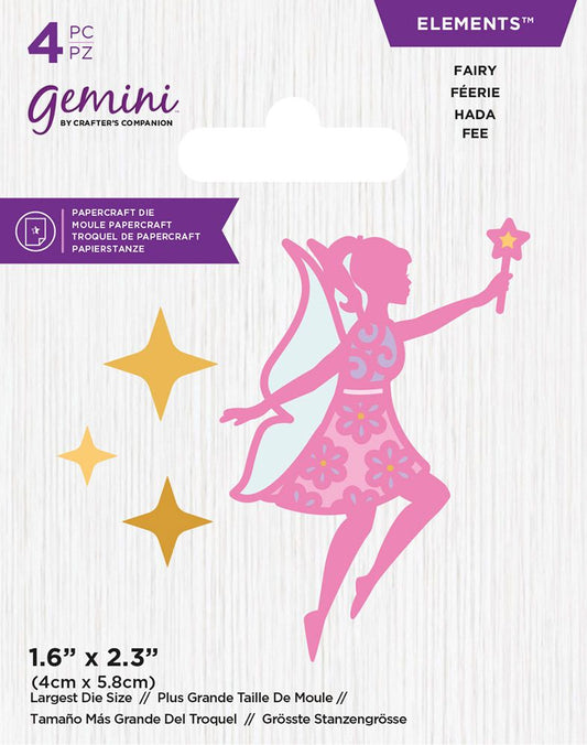 CC - Gemini Mini Die Set- Fairy - 4 pc set