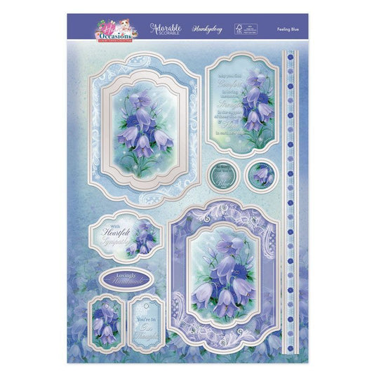 Feeling Blue Luxury Topper Set