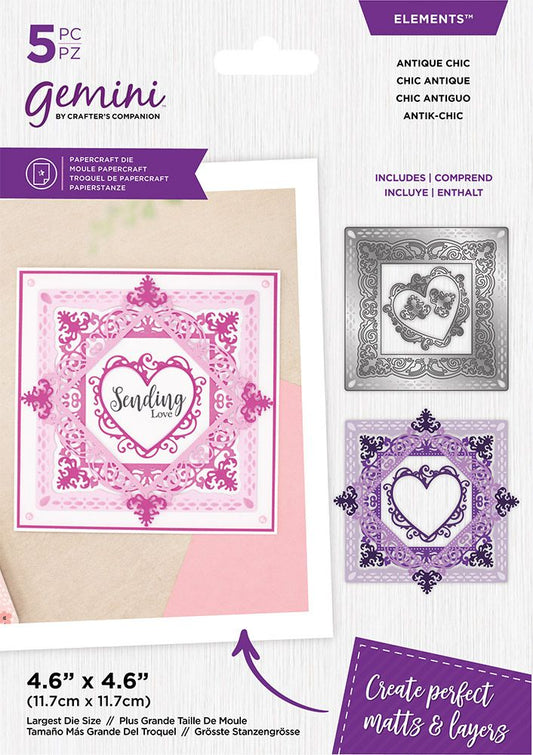 Gemini Heritage Die - Antique Chic