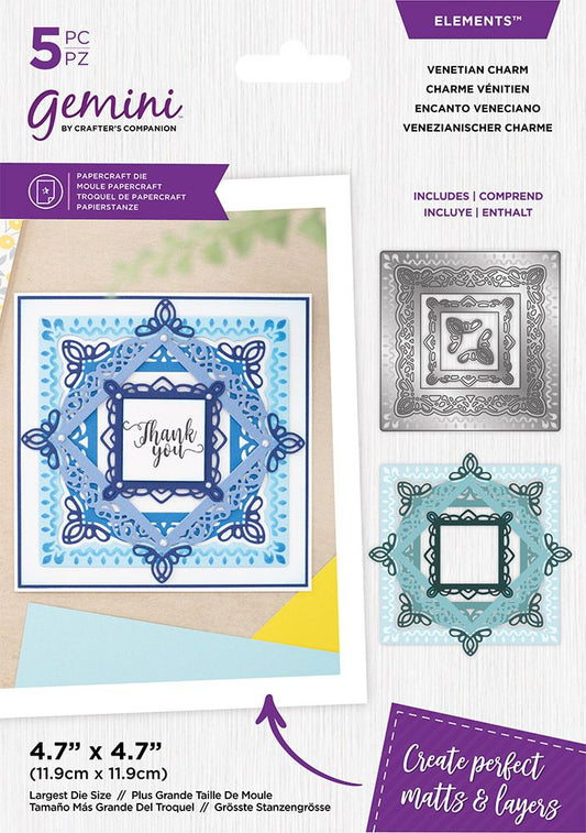 Gemini Heritage Die - Venetian Charm