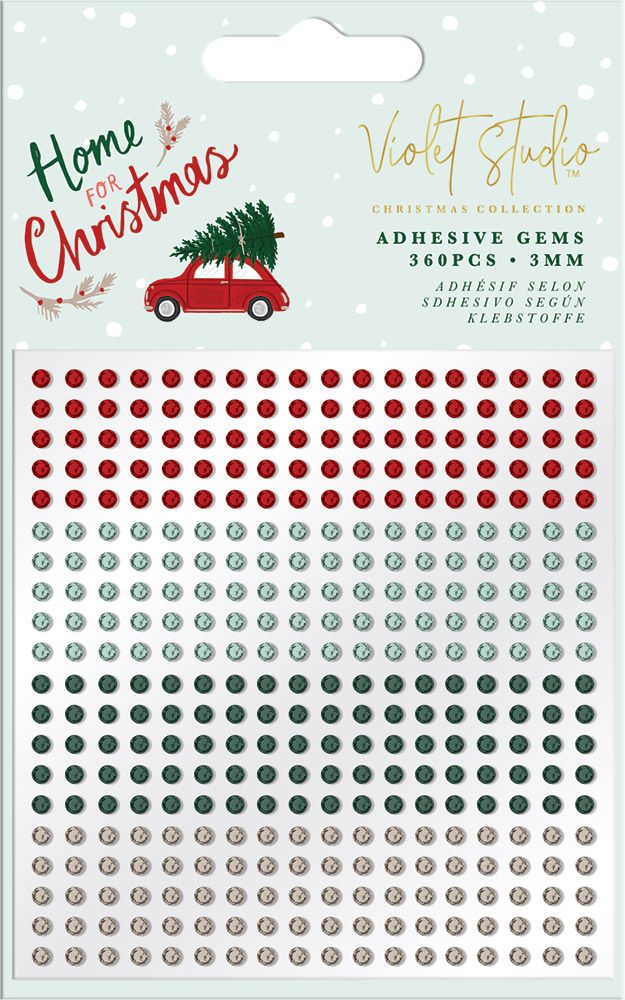 Violet Studio - Assorted Gems - Home for Christmas