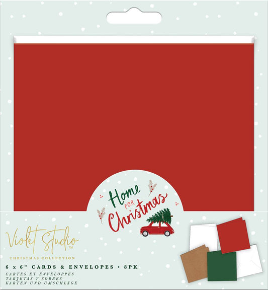 Card Blanks & Envelopes - Home for Christmas