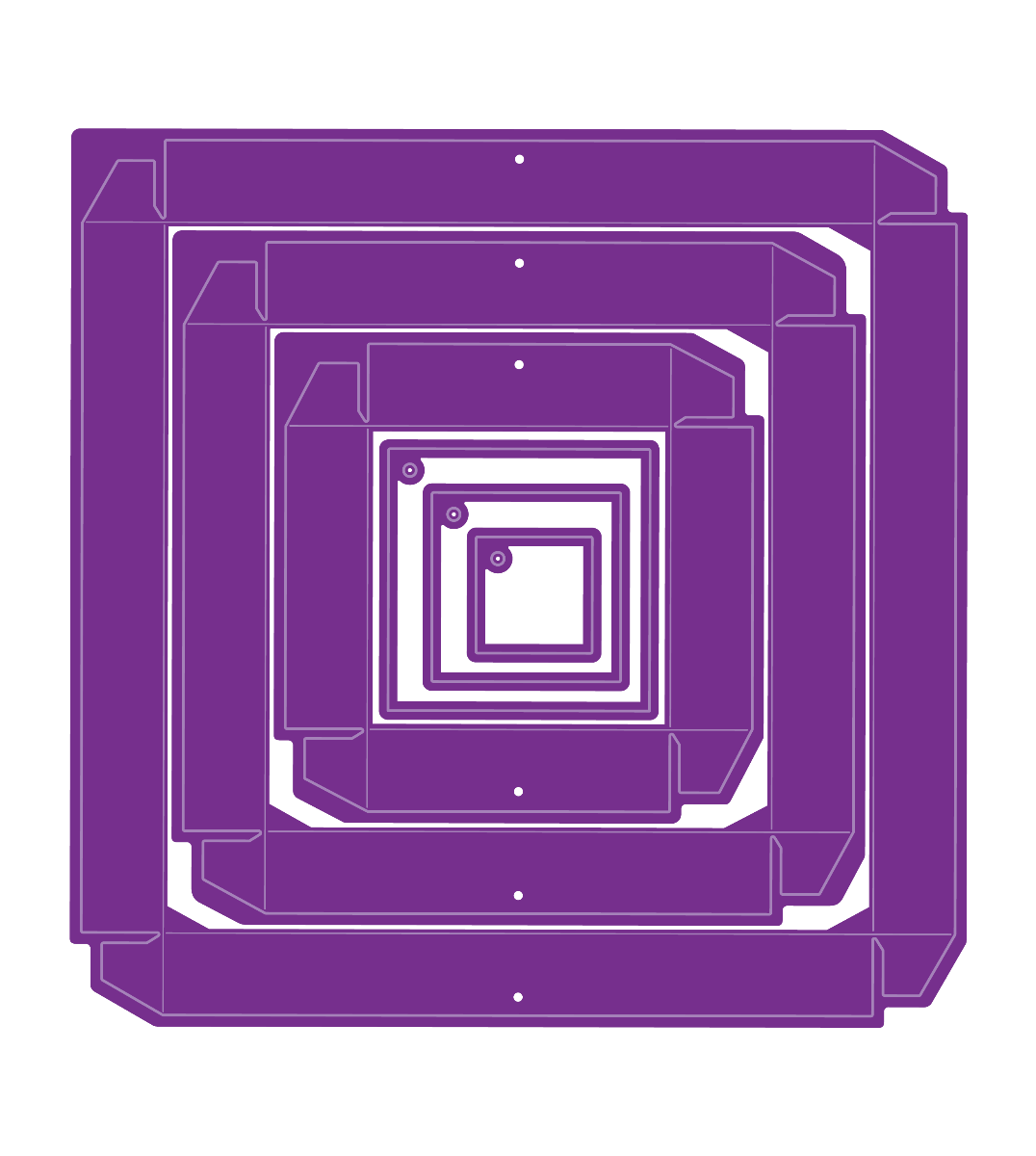 Gemini Dimensionals Double-Sided Die - Square Box