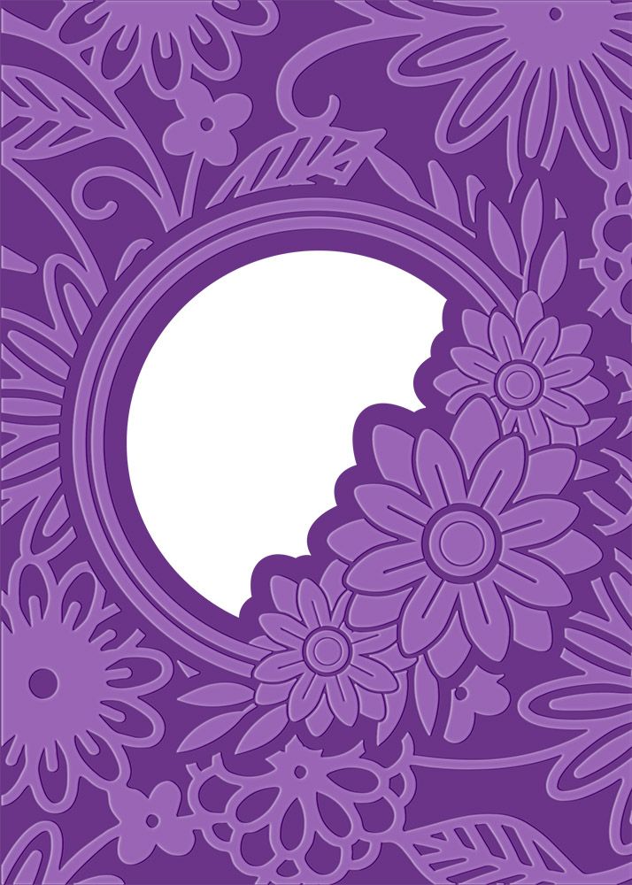 Gemini Cut and Emboss Folder - Floral Frame