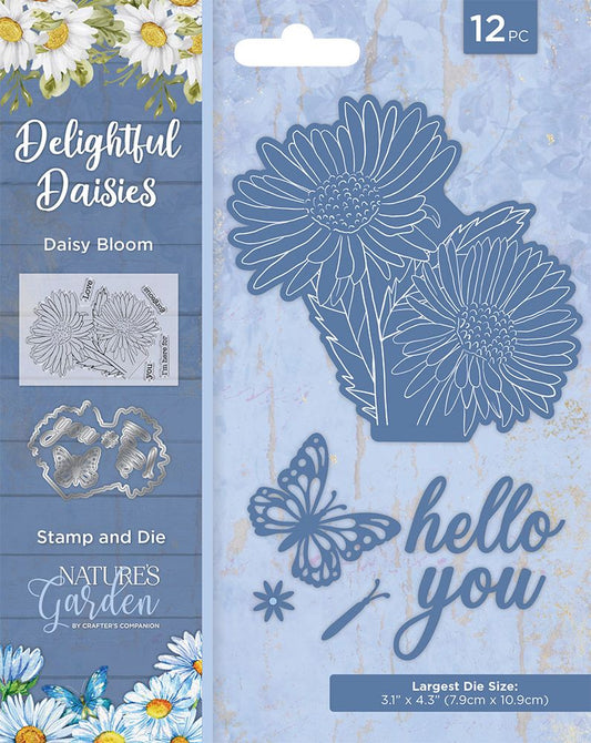 Natures Garden Delightful Daisies Stamp and Die - Daisy Bloom