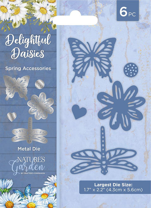 Natures Garden Delightful Daisies Die - Spring Accessories