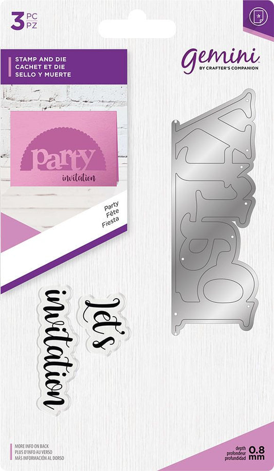 Gemini Stamp & Die - Party