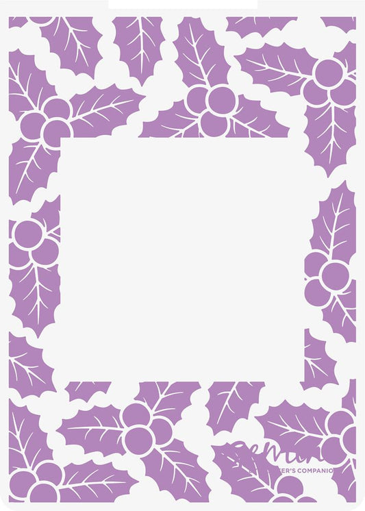 Gemini 5 x 7 Embossing Folder - Holly Berries