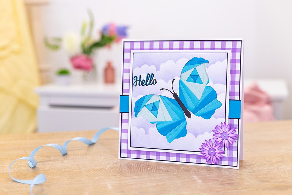 Gemini - Elements - Iris Folding - Butterfly