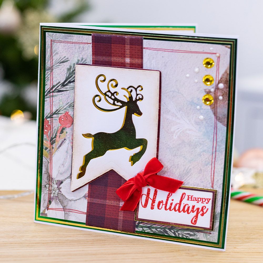 The Reindeer Collection - Acrylic Stamp - Magical Christmas